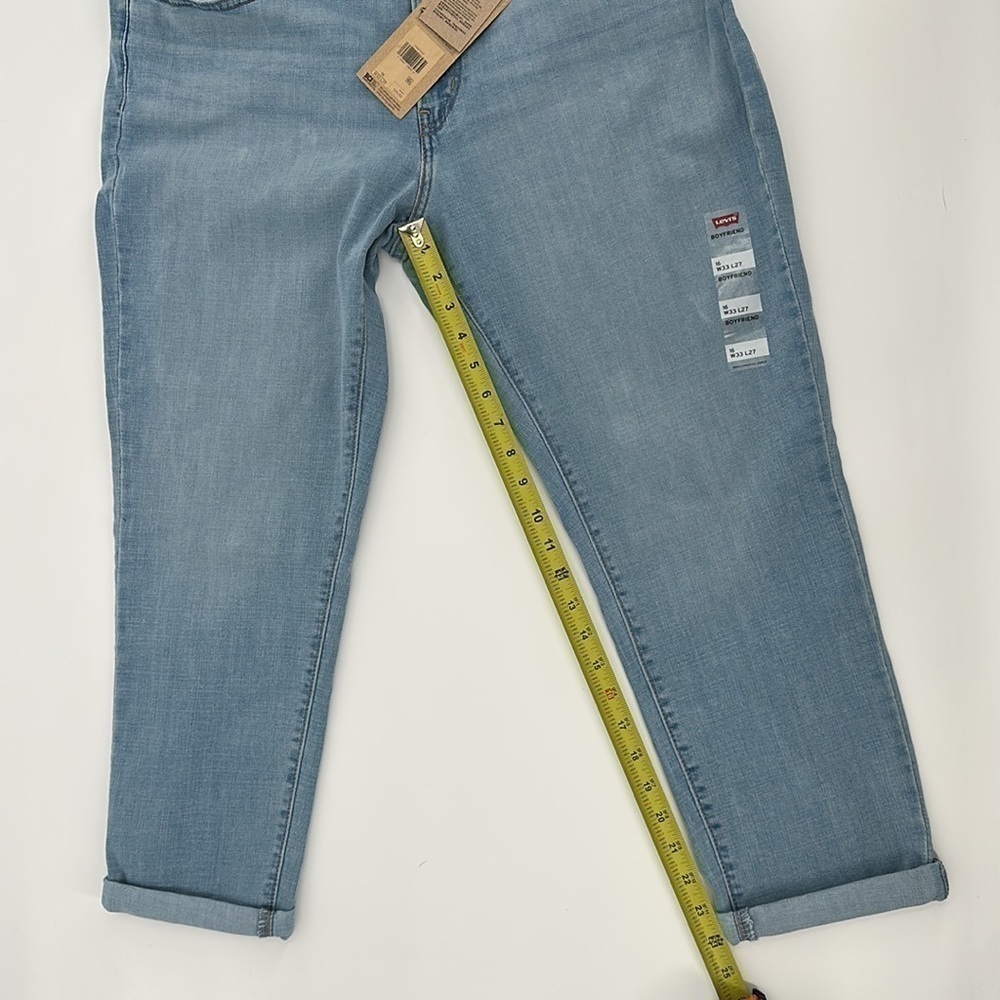Levi's Light Wash Boyfriend Jean Size 16 NWT - Picture 10 of 12
